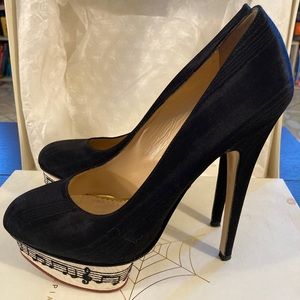 Charlotte Olympia Music Notes Women Shoes Size 39